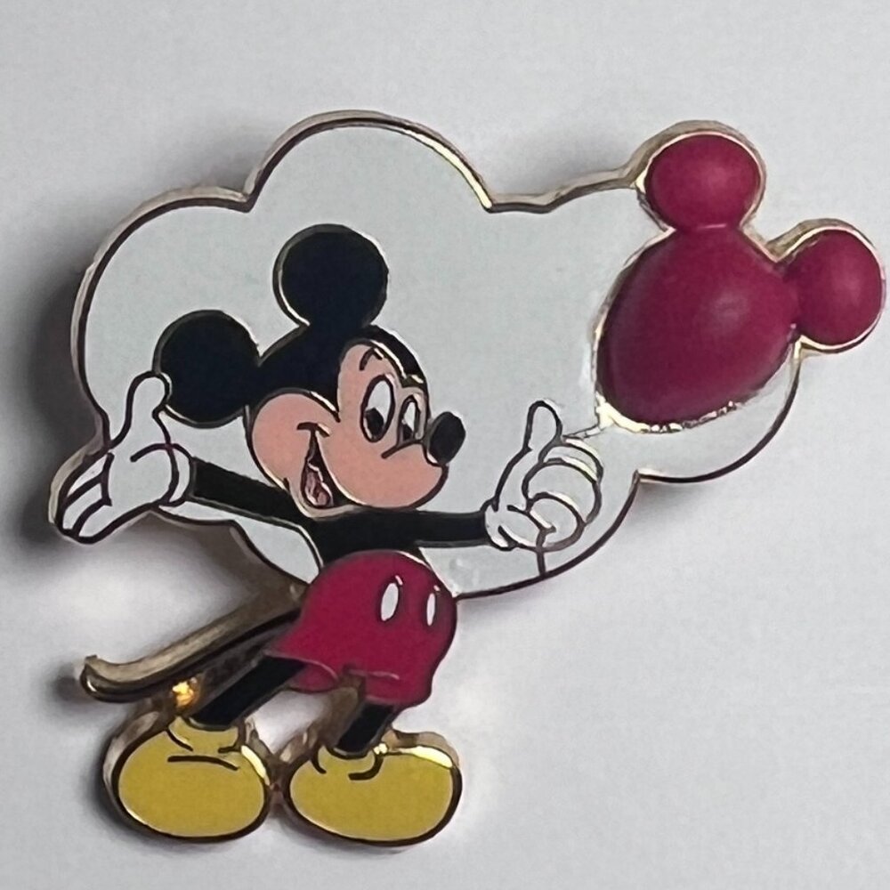 mickey mouse balloon pin • free-d rubber 2002 • wdw